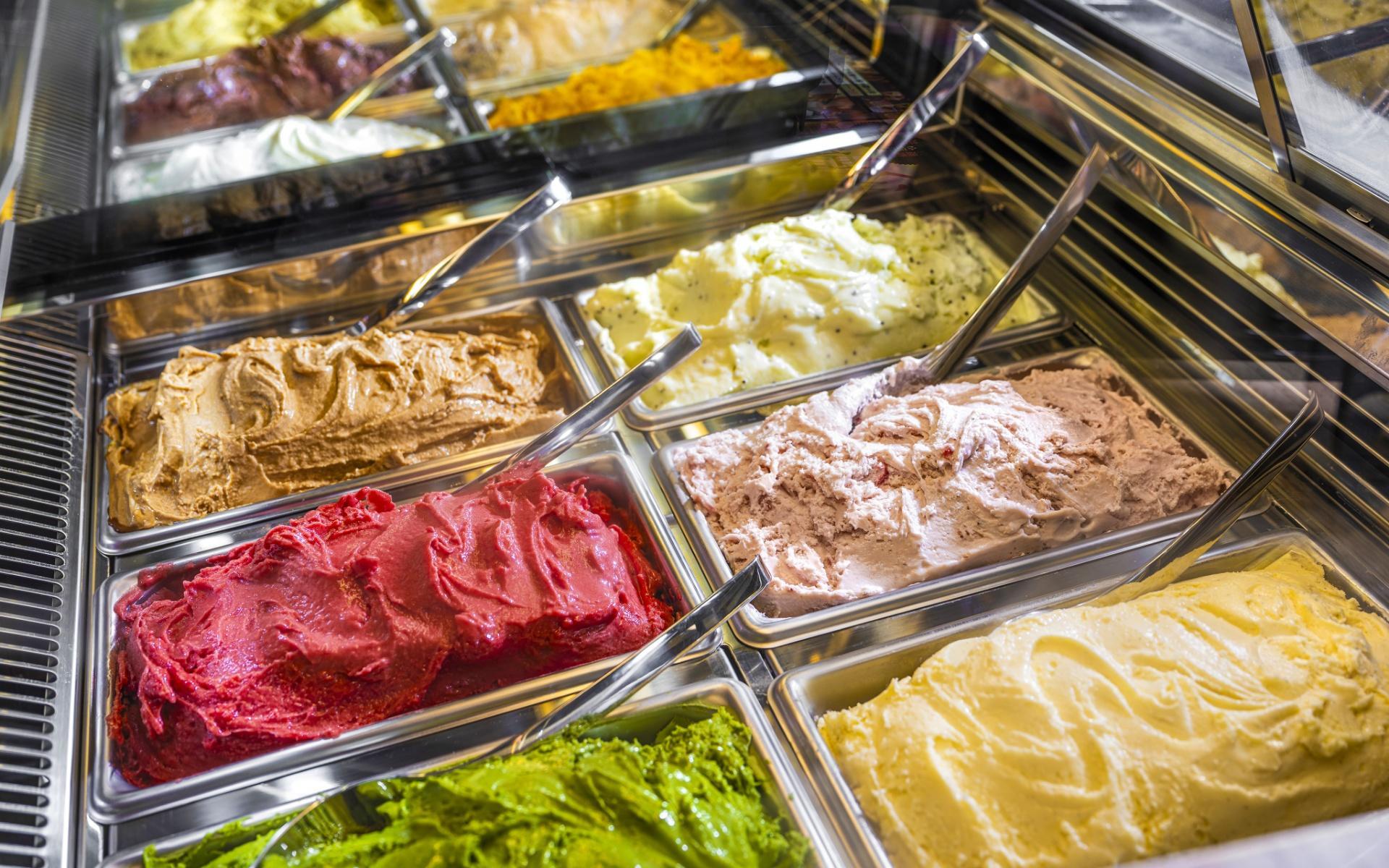 12 Varieties of Handcrafted Gelato
