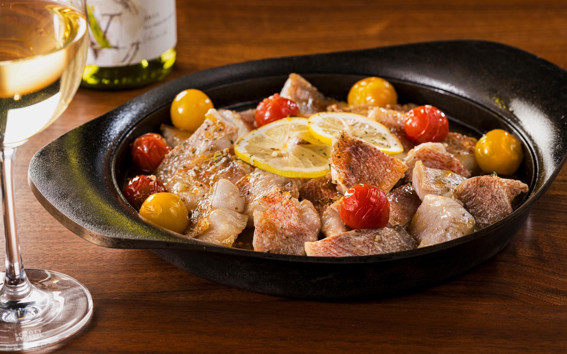 Red Fish Lemon Aqua Pazza